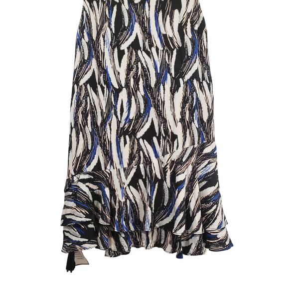 Reiss Elsie Abstract Print Mini Dress Size 4 - Picture 6 of 12